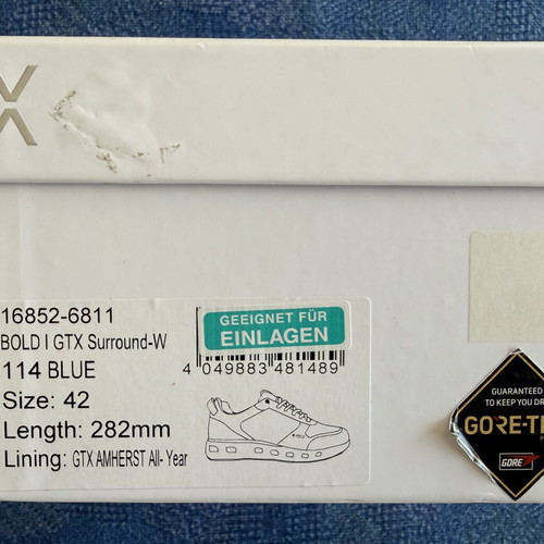VADO Bold I GTX Surround Gore-Tex men's sneakers new, size 42