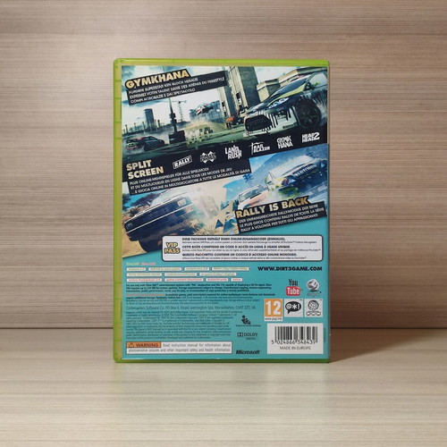 Dirt 3 Xbox 360 used, complete English version