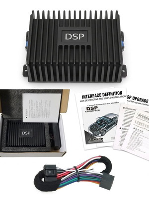 Mini DSP Audio Amplifier for Android Screens new, plug & play
