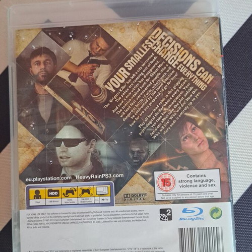 Heavy Rain PS3 game used