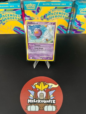 Κάρτα Drifloon Pokemon μεταχειρισμένη, Stormfront 2008, Common, Non-Holo