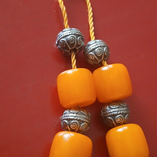 Old Begleri Worry Beads with 4 Beads like new