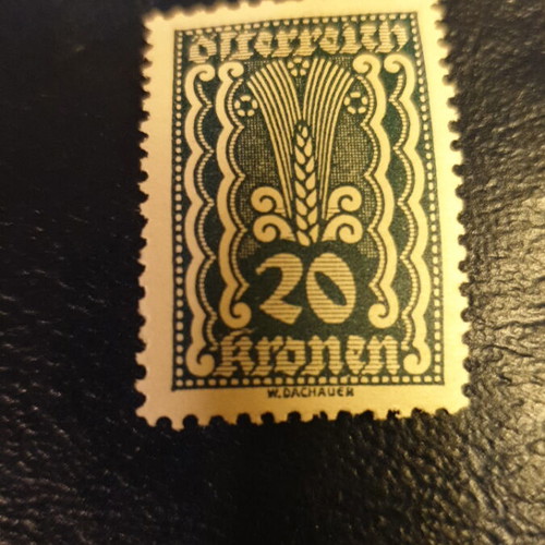 20 Kronen Austria stamp 1922-25 new