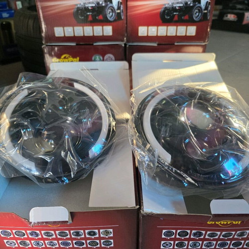 Suzuki Samurai H4 front LED headlight set new