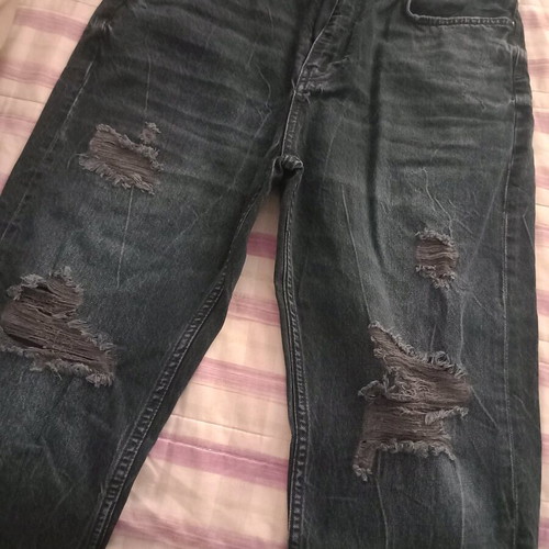 Pull & Bear men's black jeans new, size M