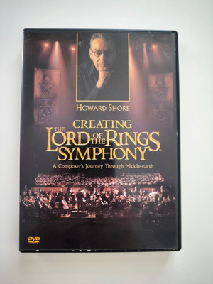 Howard Shore Creating The Lord Of The Rings Symphony DVD като ново