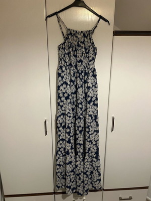 Attrattivo dress like new, white and blue, size S