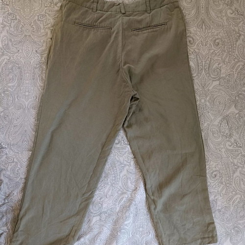 Khaki pants Mango used, lyocell, size 36