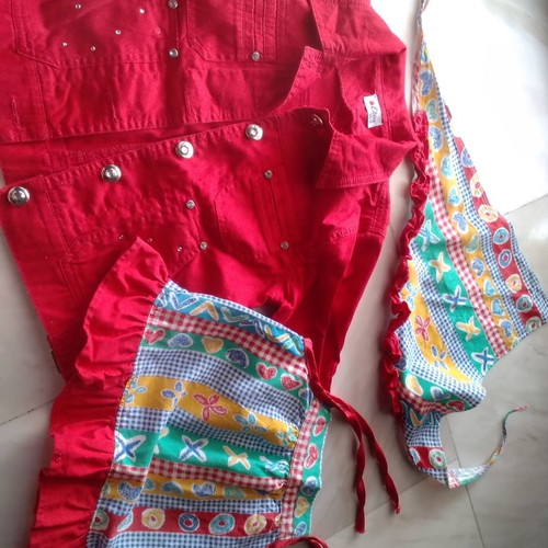 Girls' set used with jacket, blouse and bandana for 3-4 years old