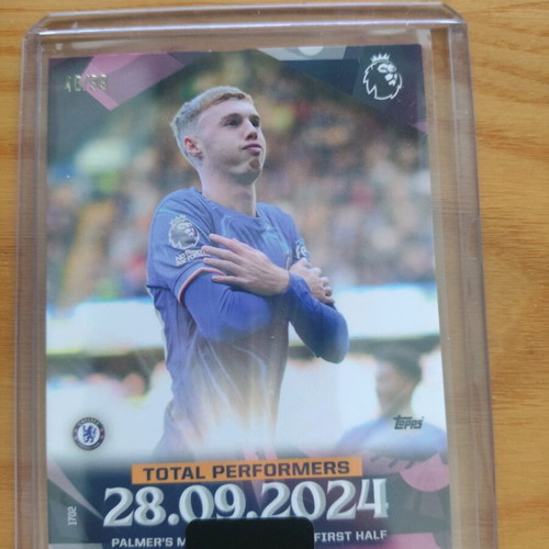 Topps Total Football Cole Palmer Iconic Celebration card like new