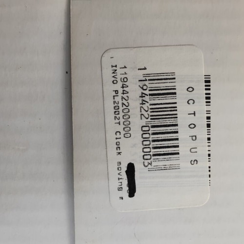 Invotis LED Pendulum Clock like new, digital table model