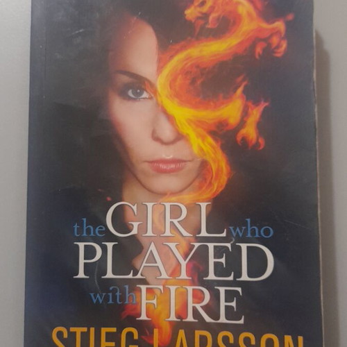 The Girl Who Played With Fire book used with signs of wear