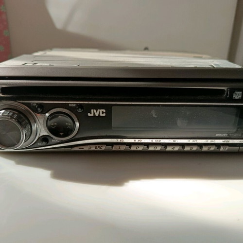 JVC car radio-CD KD-G431 used with user manual