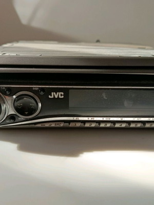 JVC car radio-CD KD-G431 used with user manual
