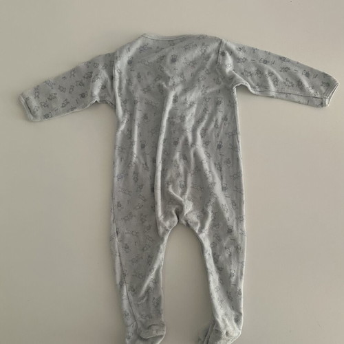 Mothercare baby romper unisex size 12-18 months light blue like new