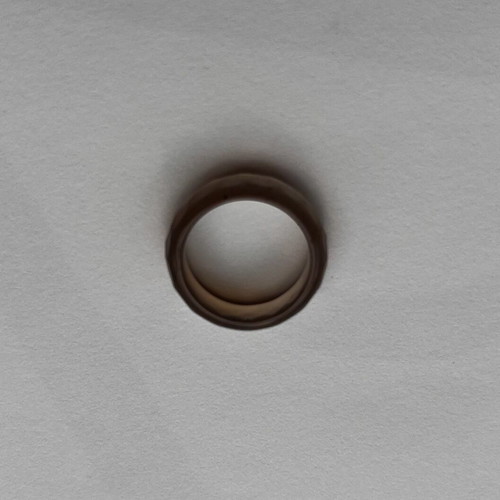 Glass ring set (wedding bands) like new