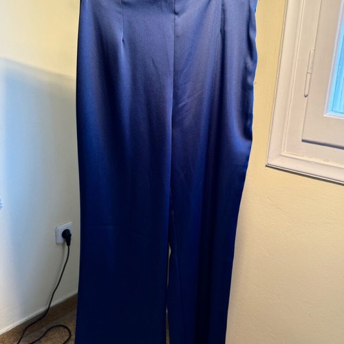 Celestino high-waisted pants blue like new, size XL