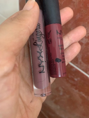 NYX lipglosses set used, lightly worn