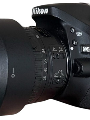 Φωτογραφική κάμερα DSLR Nikon D5200 μαύρη με 2 φακούς και αξεσουάρ