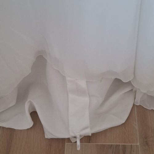 Bianco wedding dress like new, size XXL 44, white