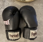 Force1 Martial Arts Boxing Gloves 12oz new, black, velcro