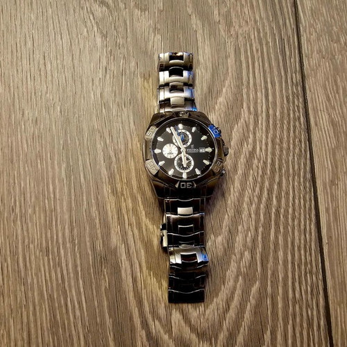 Festina F16286 men's wristwatch, black and silver