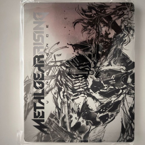 Metal Gear Rising Revengeance Steelbook Limited Edition PS3 game like new