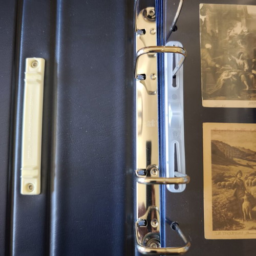Safe German luxury album with box and Belle Époque cards like new