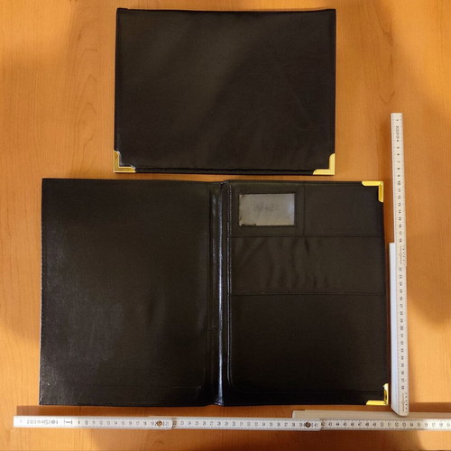 Premium leather folder dossier new