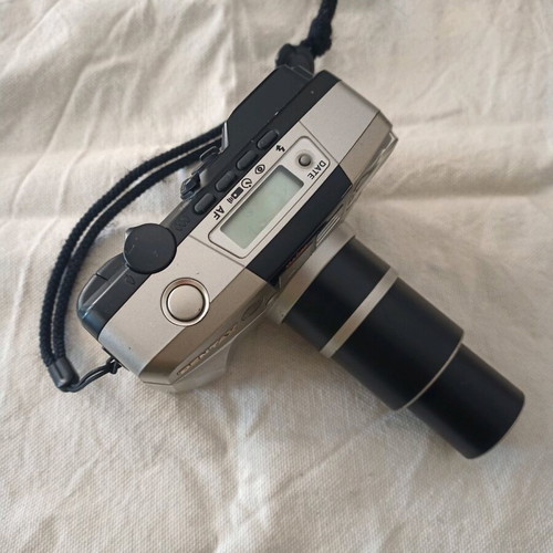 Pentax Espio 140 used camera with faint LCD indicators
