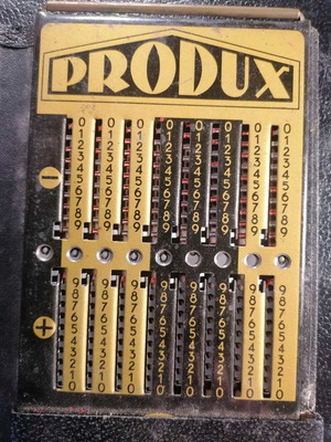Arithmetic calculator used with user manual