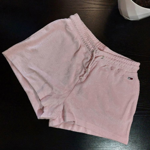 Γυναικείο σορτσάκι Tommy Jeans ροζ καινούργιο, μέγεθος S