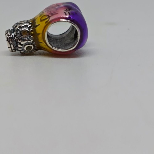 925 Silver Charm Hot Air Balloon Happy Birthday like new
