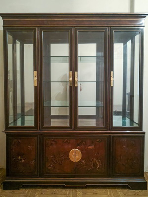 Βιτρίνα Drexel Heritage μεταχειρισμένη, Connoisseur Collection, ασιατικό στυλ
