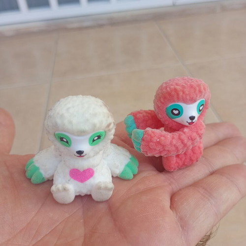 Sloth figures used, pack of 2 miniatures