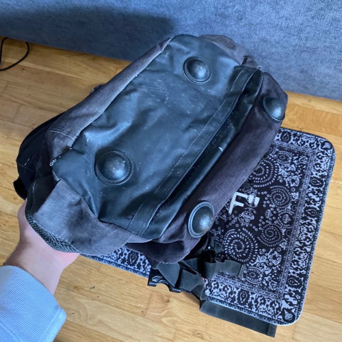 Polo backpack used with 6 compartments