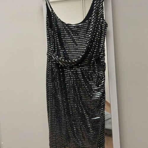 Cocktail dress Twenty 29 silver like new, size M