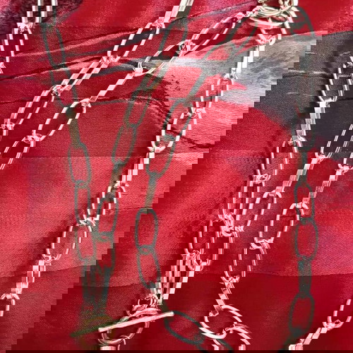 Чокър 2 броя сребрист цвят като нови