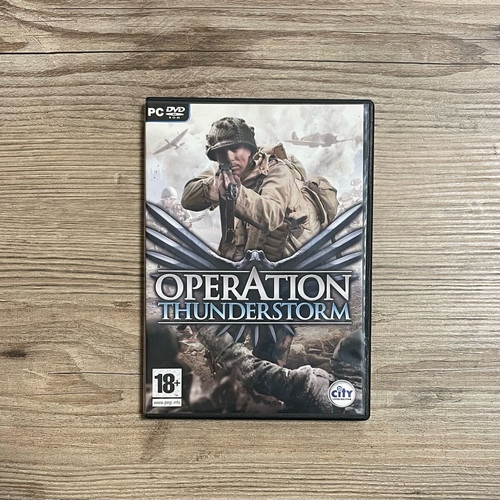 Operation Thunderstorm PC game used, WWII tactical FPS