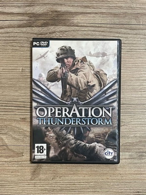 Operation Thunderstorm PC game used, WWII tactical FPS