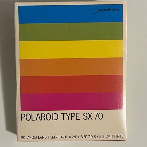 Polaroid Film SX-70 collectible edition Paul Giambarba