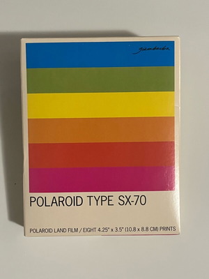 Polaroid Film SX-70 collectible edition Paul Giambarba