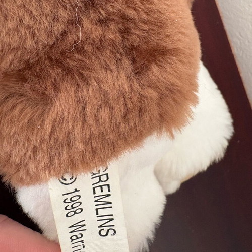 Gizmo Gremlins plush toy like new, vintage 17 cm