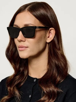 Miu Miu A05S sunglasses new, black, rectangular frame