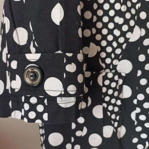 Saint Clair polka dot jacket used, size L