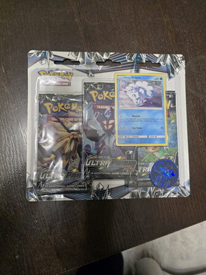 Ultra Prism Alolan Vulpix 3 pack blister new
