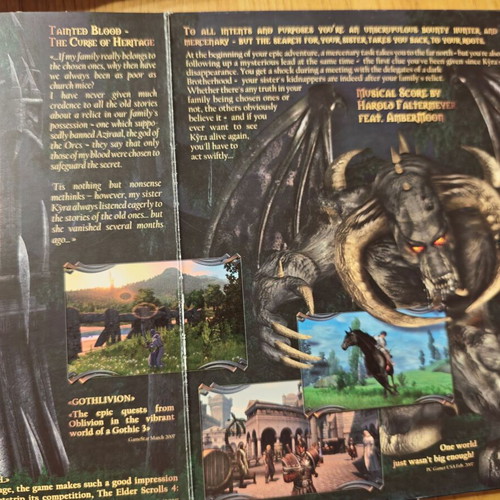 Two Worlds PC game like new