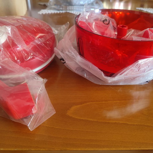 Tupperware Chopper with Blades and Paddle Whisk, New