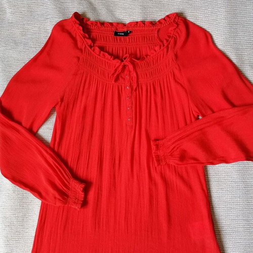 Fransa blouse new, size M, orange