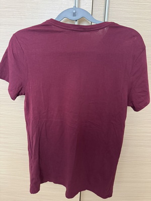 Polo Ralph Lauren T-Shirt maroon with Vintage Crest Logo, size M
